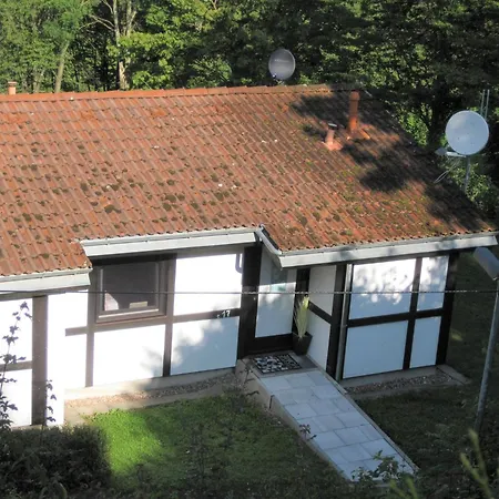 Detached, Wooden Bungalow, In A Wooded Area
